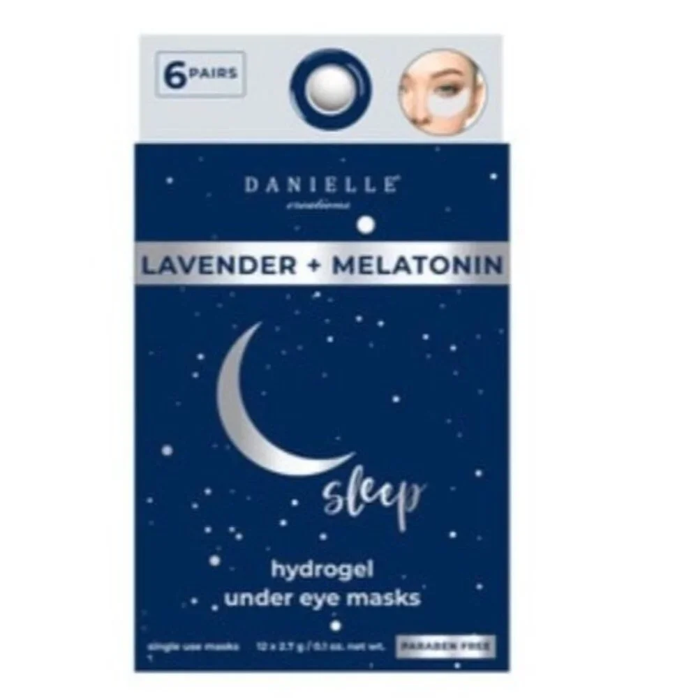 Danielle Lavender & Melatonin Hydrogel Under Eye Masks 6 Pairs